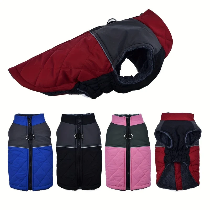 Manteau Hiver Chien Imperméable XS-3XL