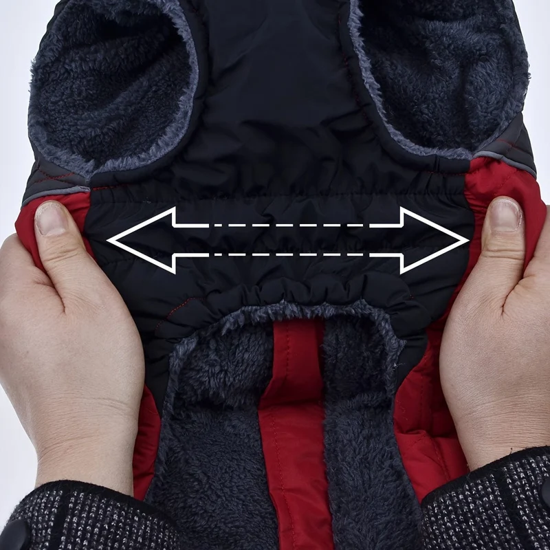 Manteau Hiver Chien Imperméable XS-3XL