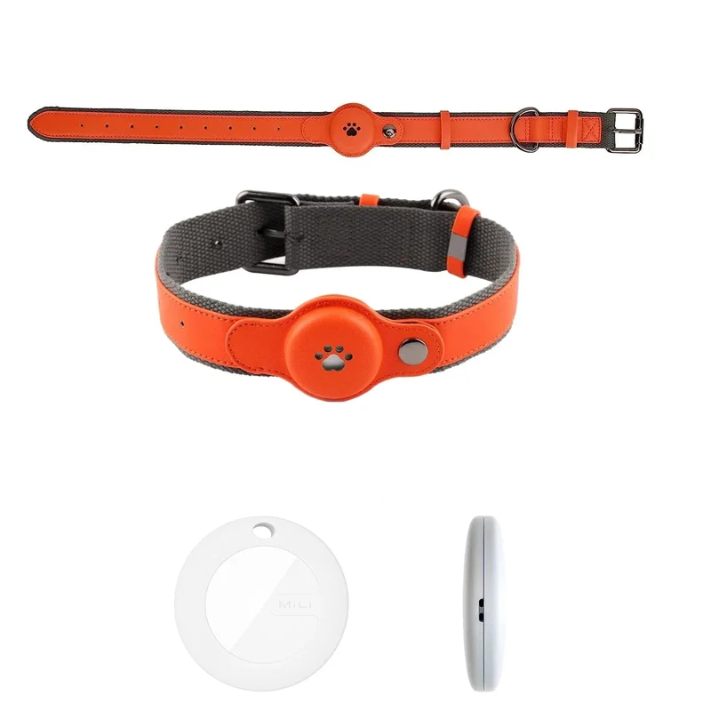 Collier GPS Rechargeable Chien Apple Find My