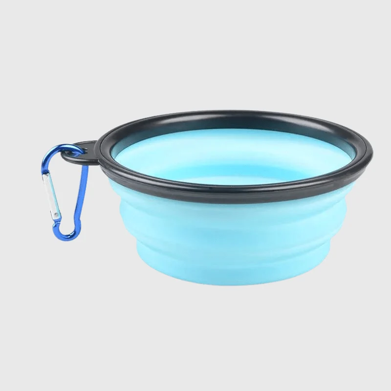 Gamelle Pliable Silicone 350ml Voyage Chien