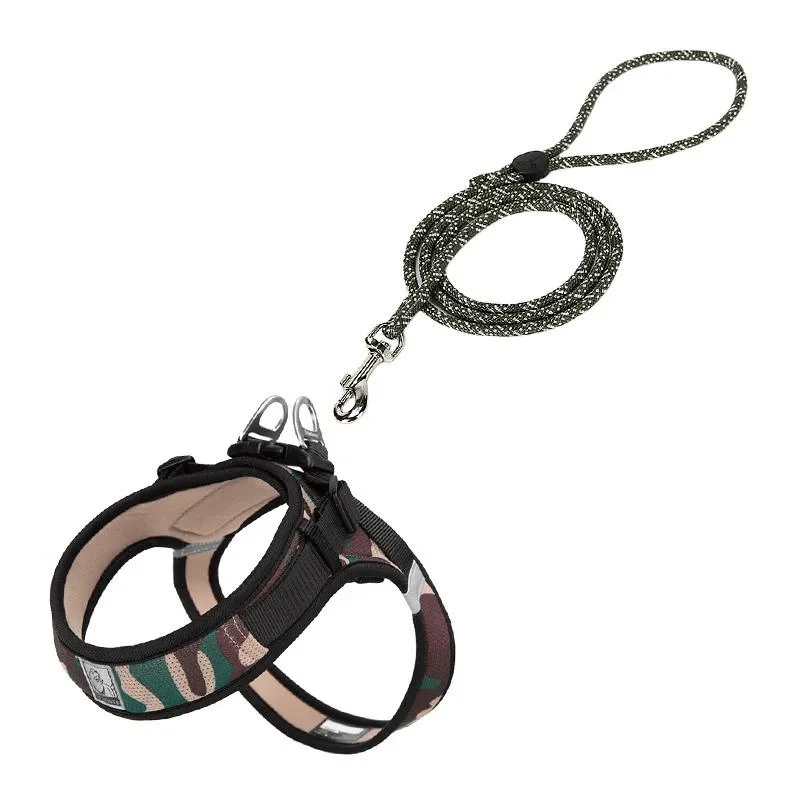 Harnais Nylon En T Anti-Traction 8 Couleurs