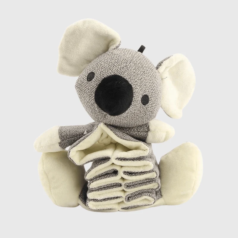 Jouet Fouille Peluche Chien 30cm Kangourou Koala