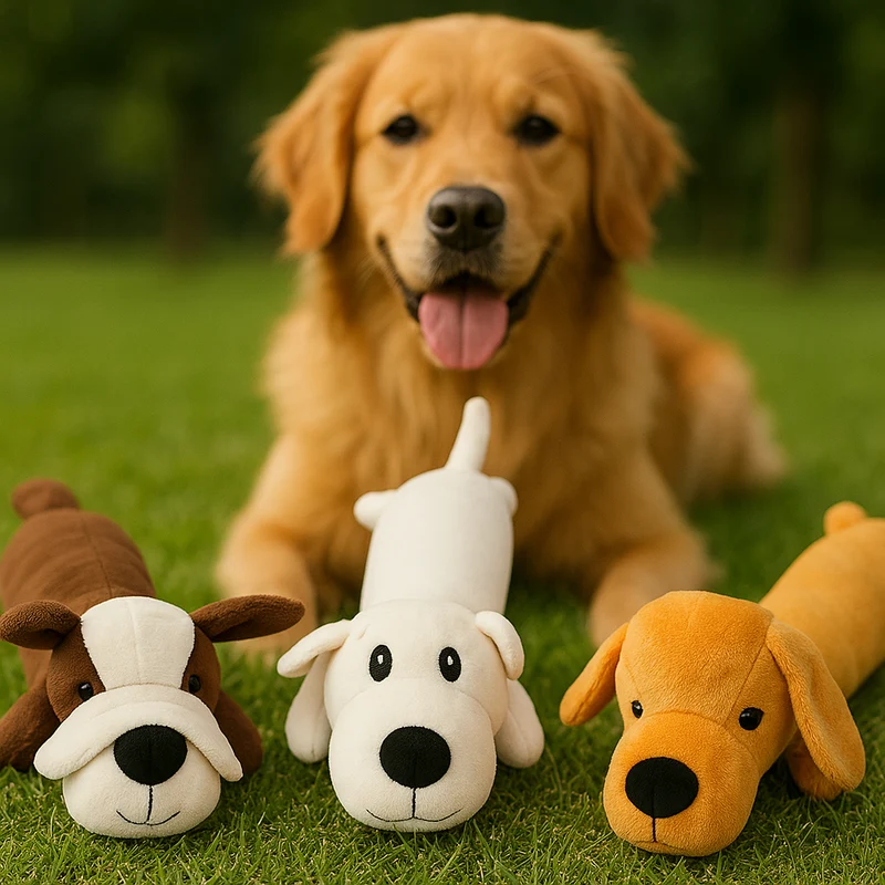 Jouet Mâcher Chien Résistant Anti-Stress 3 Coloris