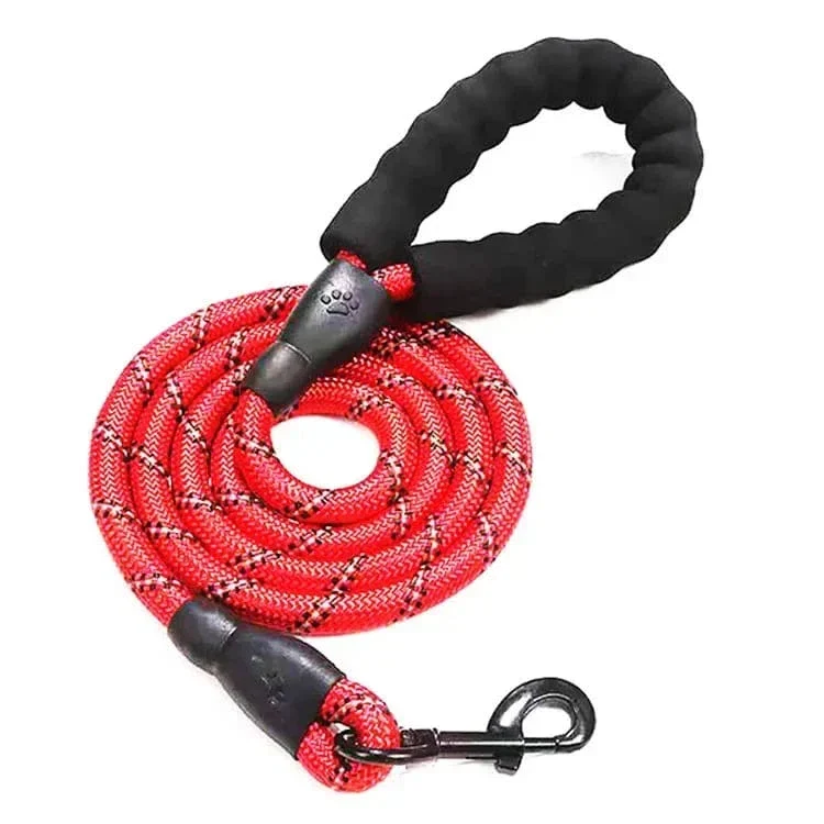 Laisse Réfléchissante Nylon Gros Chien Multisize