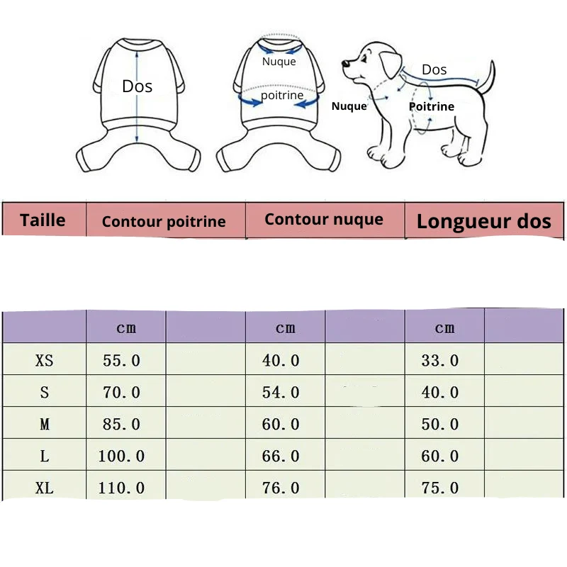 Peignoir Séchage Rapide Grand Chien 5 Couleurs