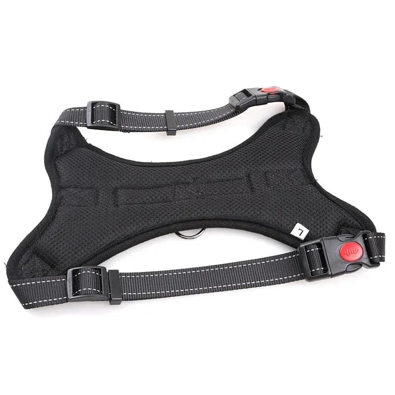Harnais Anti-Traction Gros Chien Rembourré Réglable