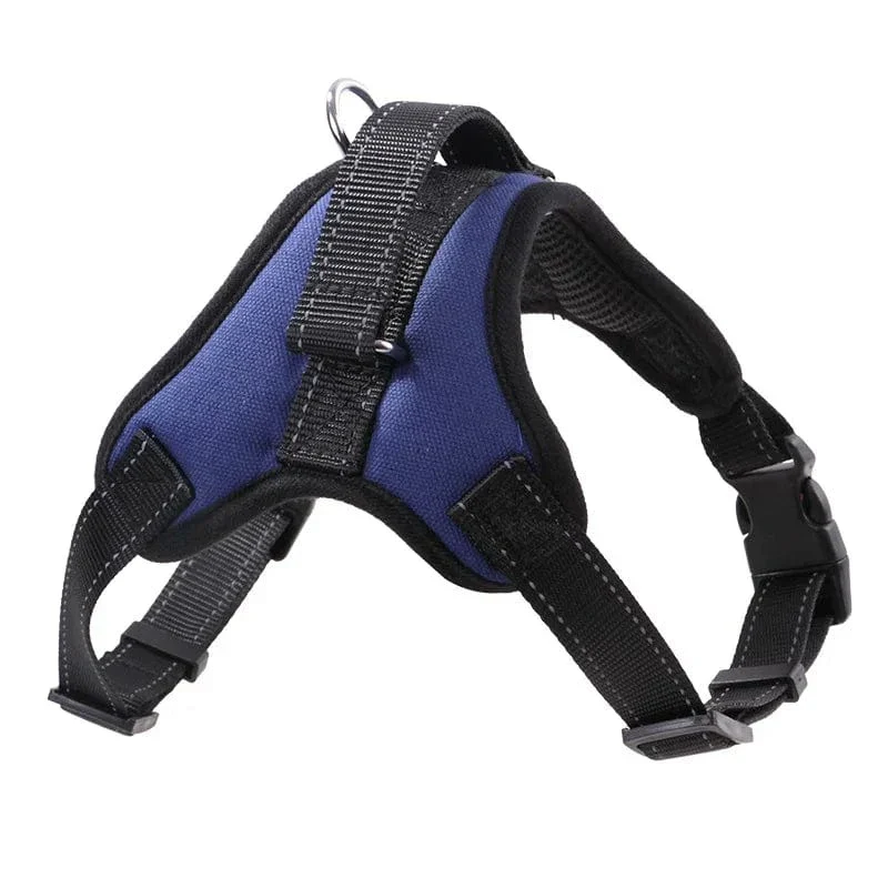 Harnais Anti-Traction Gros Chien Rembourré Réglable