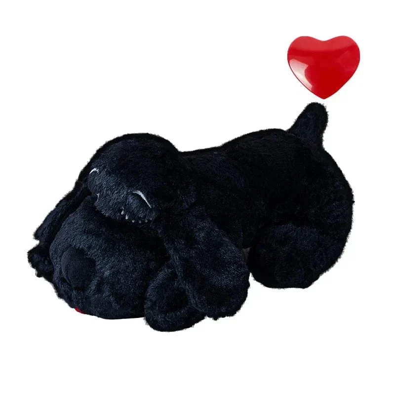Jouet Peluche Battement Coeur Chiots Anxieux