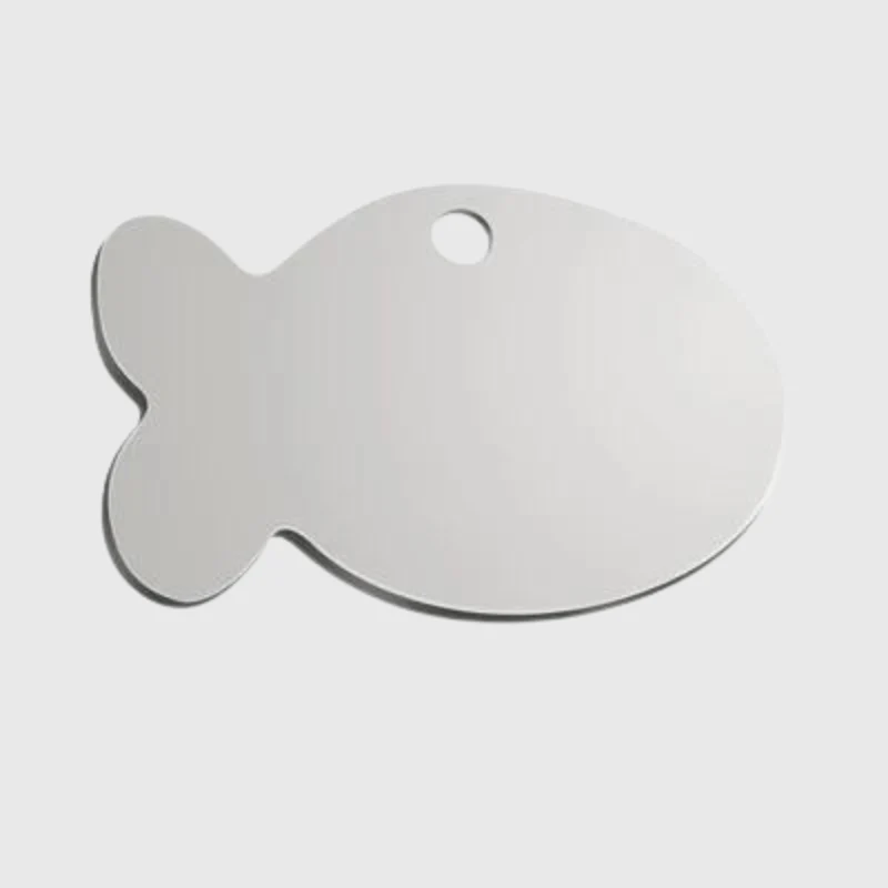 Médaille Gravée Inox Chien Personnalisable
