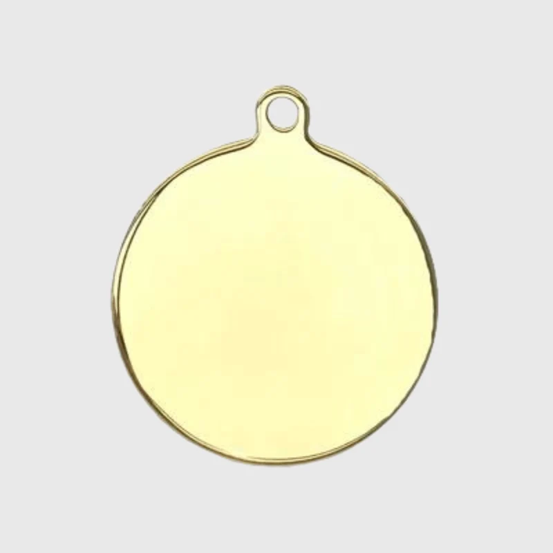 Médaille Gravée Inox Chien Personnalisable