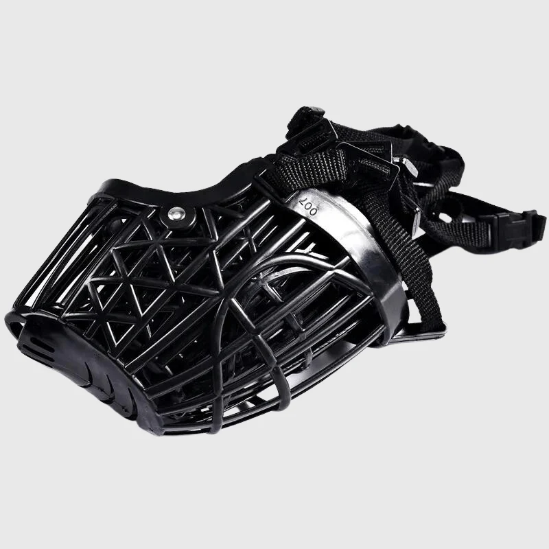 Muselière Panier Nylon Réglable Gros Chien