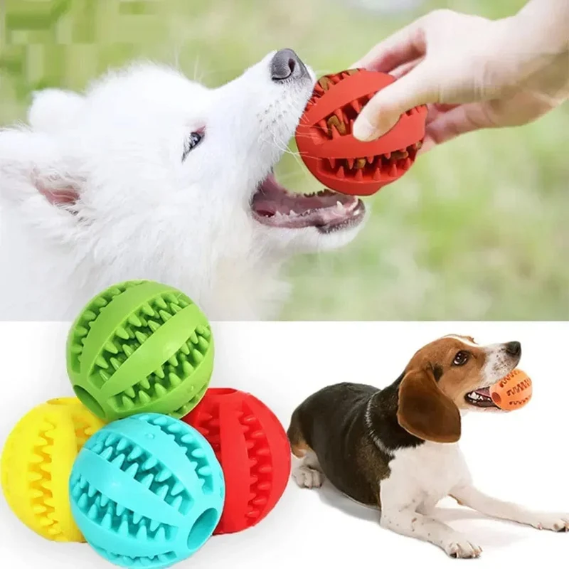 Balle Mâcher Interactive Caoutchouc Chien