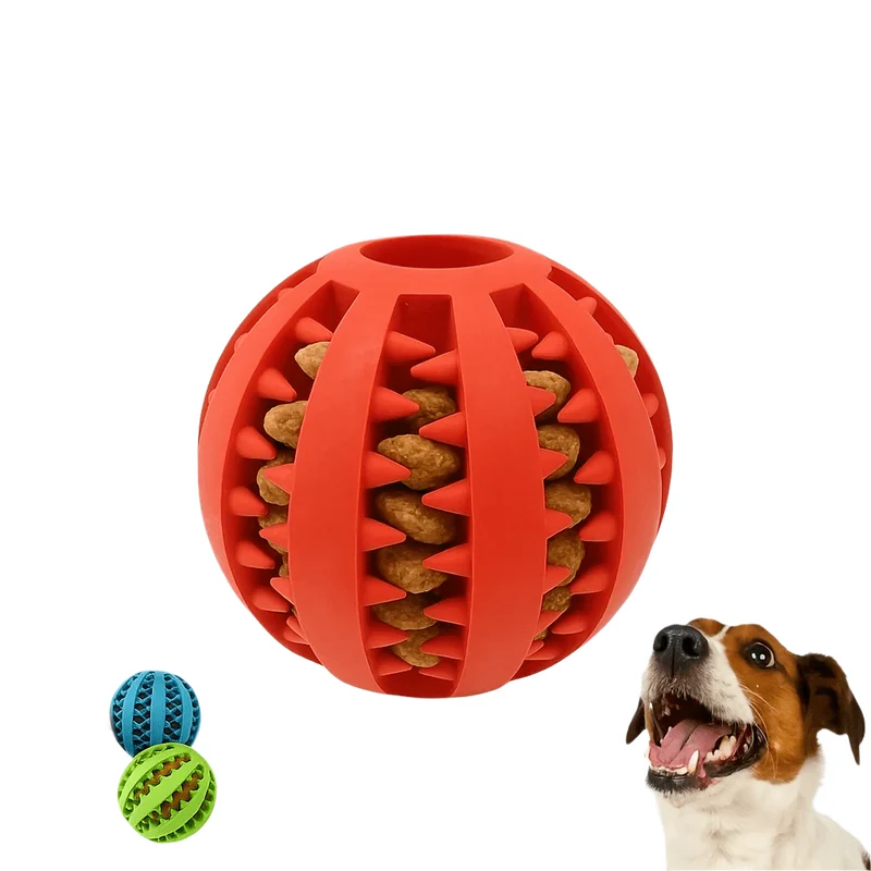 Balle Mâcher Interactive Caoutchouc Chien