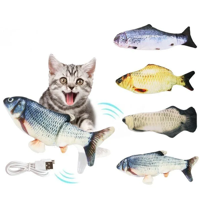 Poisson Gigotant Interactif Rechargeable Chien