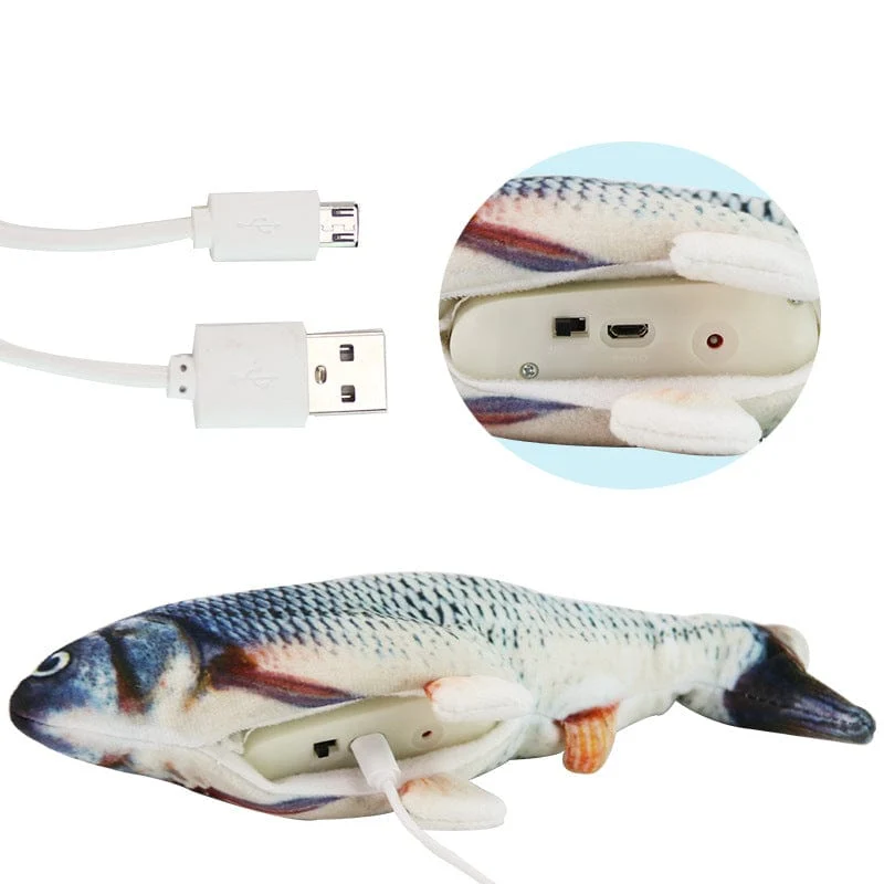 Poisson Gigotant Interactif Rechargeable Chien