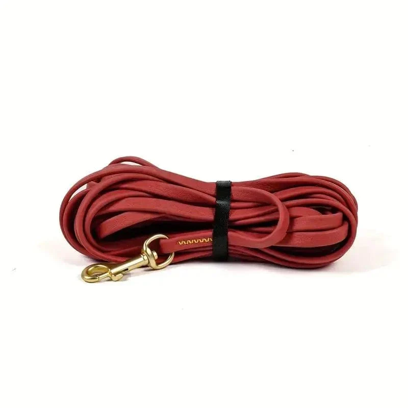 Laisse Longe PVC Imperméable Gros Chien 3-9m