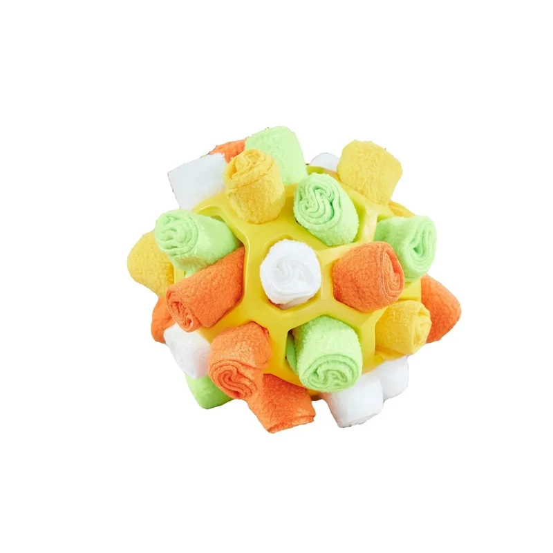 Boule Fouille Olfactive Chien 14cm 8 Coloris