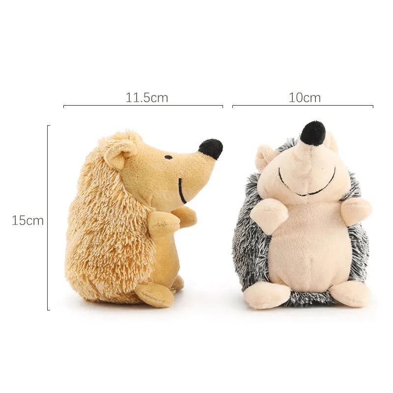 Peluche Hérisson Couineur Chien Résistant