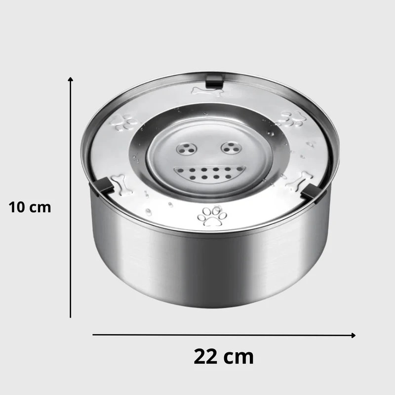Gamelle Inox Anti-Renversement Gros Chien