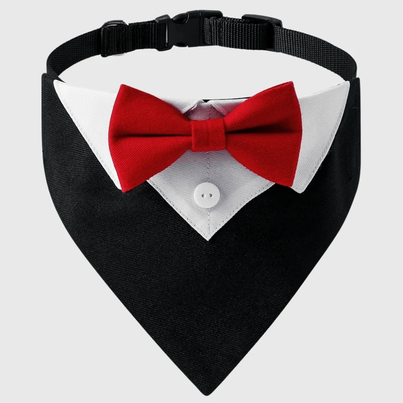 Noeud Papillon Festif Collier Gros Chien