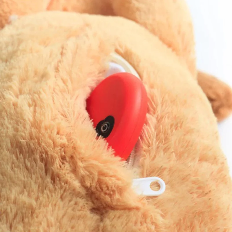 Peluche Apaisante Chien Anxieux Battements