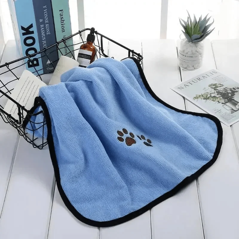 Serviette Bain Microfibre Chien 50x90cm