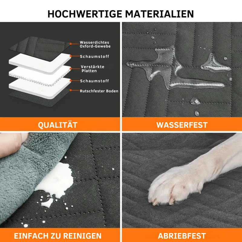 Tapis Protection Siège Arrière Voiture Gros Chien