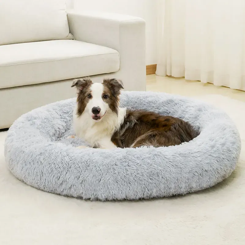 Lit Pelucheux Lavable Gros Chien XXL Confort