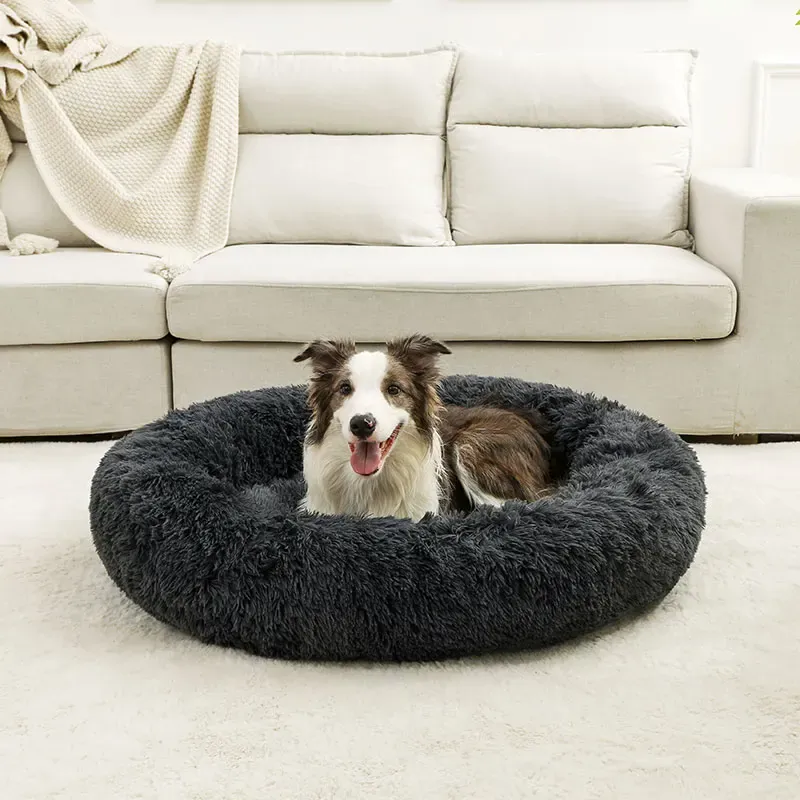 Lit Pelucheux Lavable Gros Chien XXL Confort
