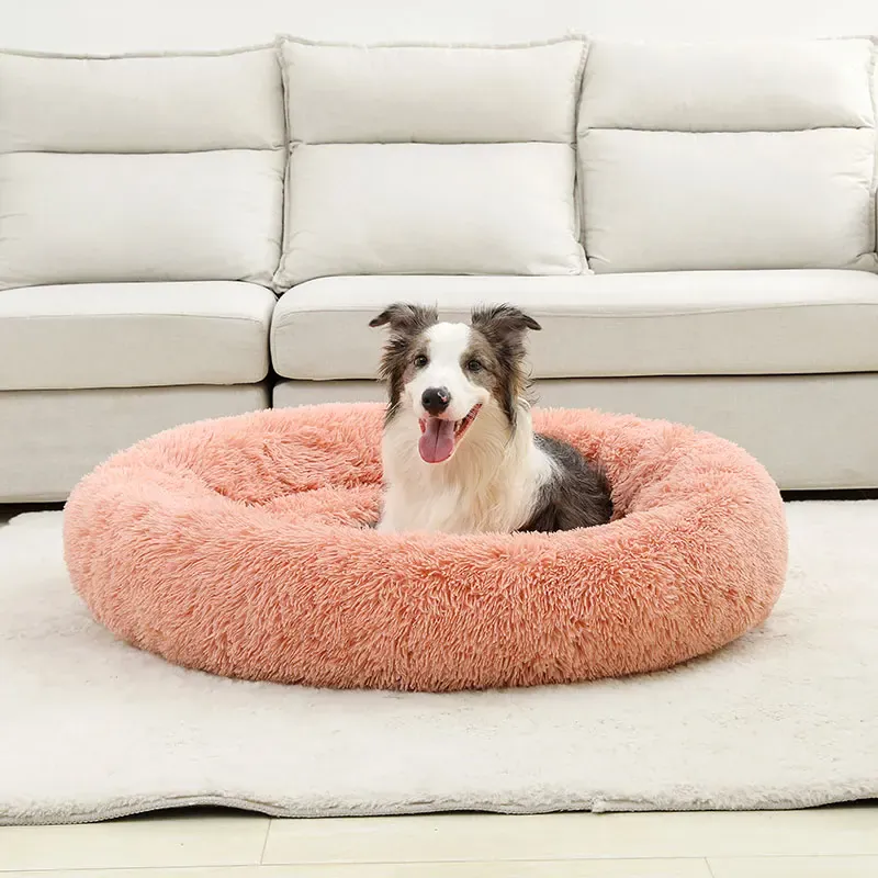 Lit Pelucheux Lavable Gros Chien XXL Confort