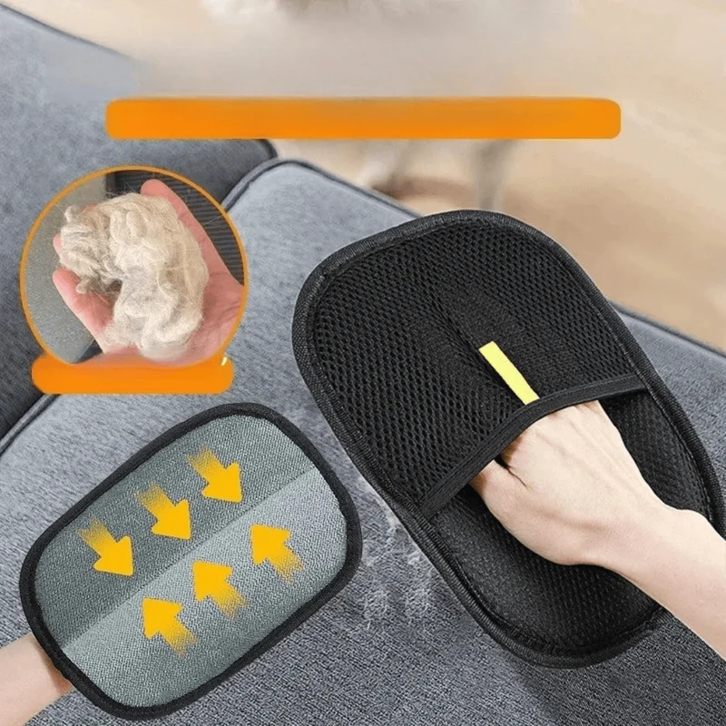 Gant Anti-Poils Réutilisable Chien Poil Long