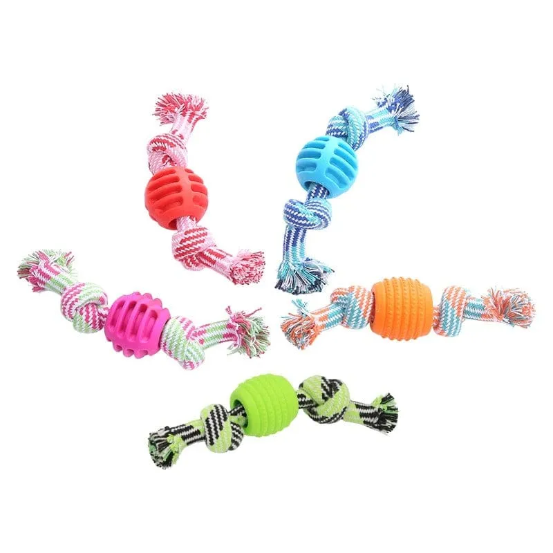 Jouet Corde Tressée Mordant Gros Chien