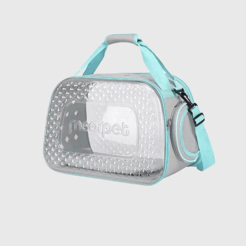 Caisse Transport Transparente Chien Respirante