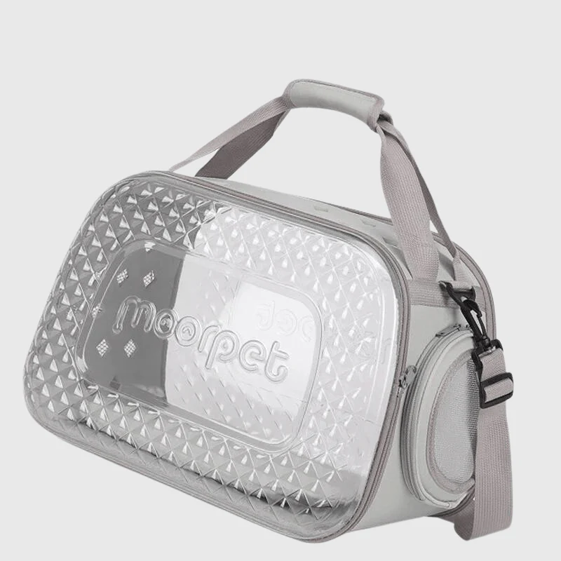 Caisse Transport Transparente Chien Respirante