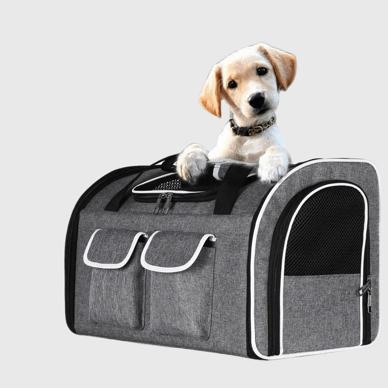 Caisse Transport Chien Voiture 3 Coloris L