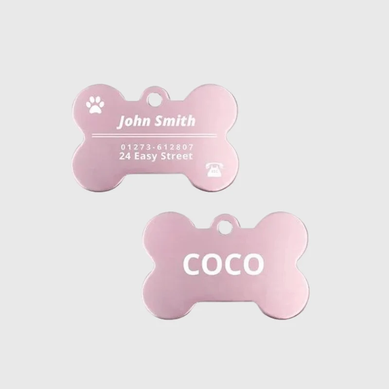 Médaille Inox Chien Personnalisable 21 Modèles