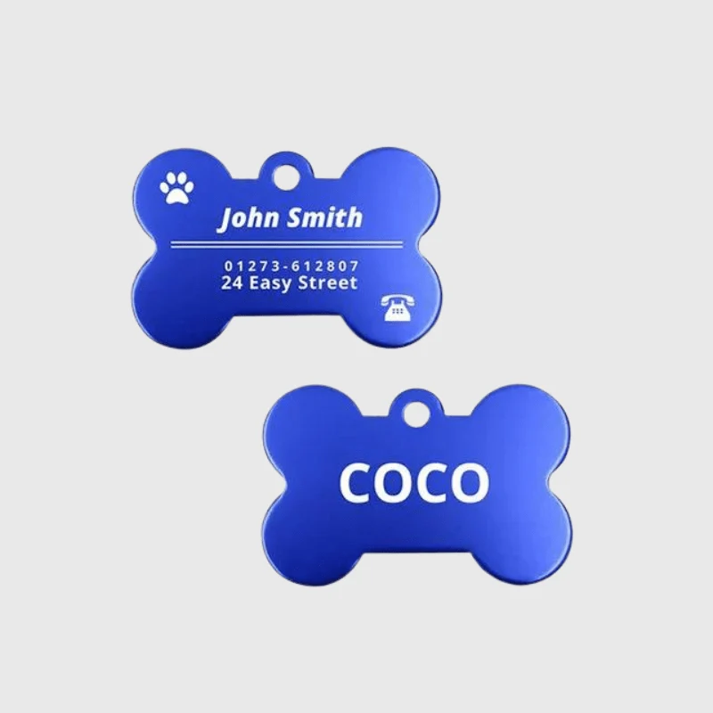 Médaille Inox Chien Personnalisable 21 Modèles