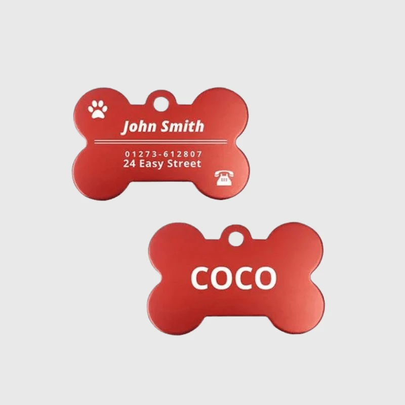 Médaille Inox Chien Personnalisable 21 Modèles
