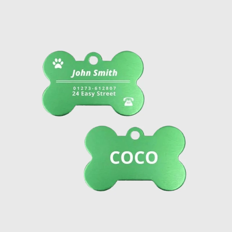 Médaille Inox Chien Personnalisable 21 Modèles