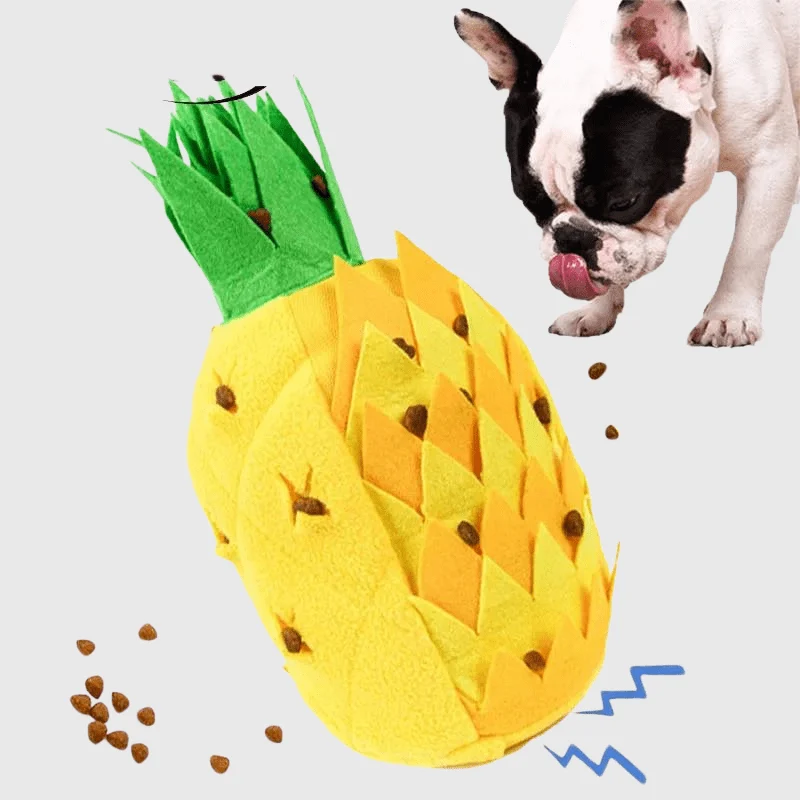 Tapis Fouille Ananas Stimulation Olfactive Chien