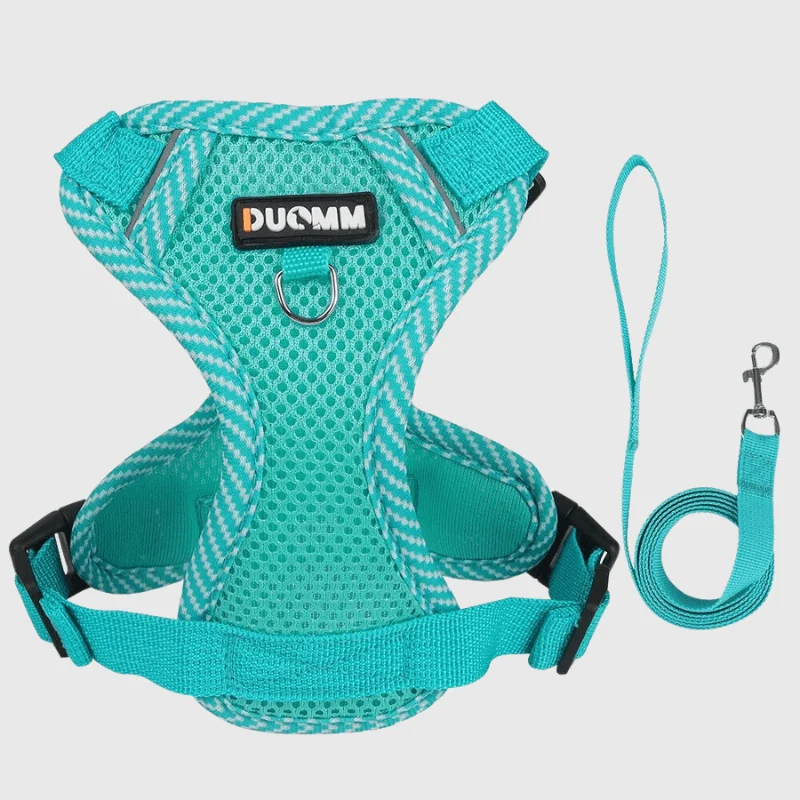 Harnais Nylon Ajustable Chien Coloré