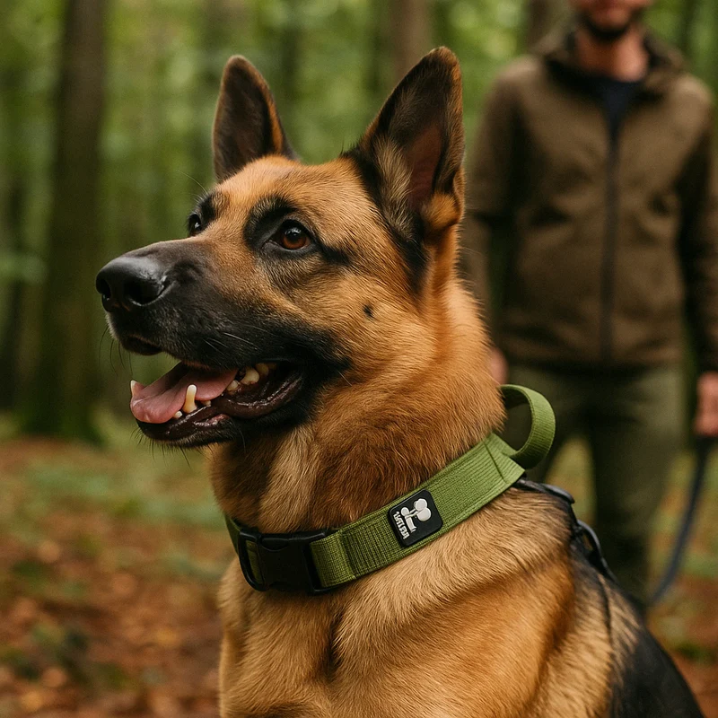 Collier Poignée Contrôle Gros Chien Nylon
