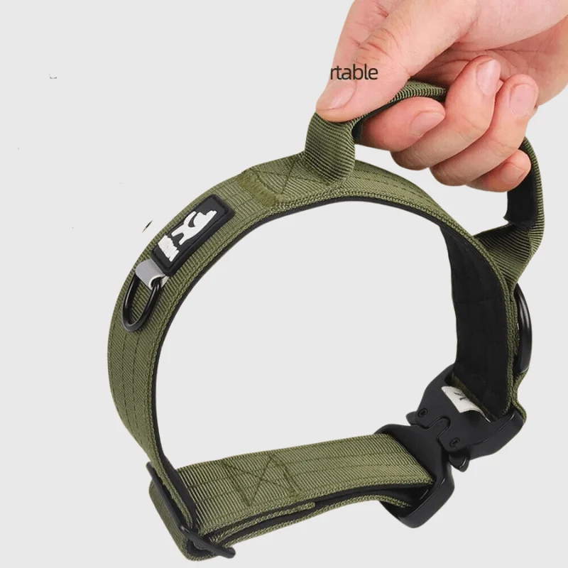 Collier Poignée Contrôle Gros Chien Nylon