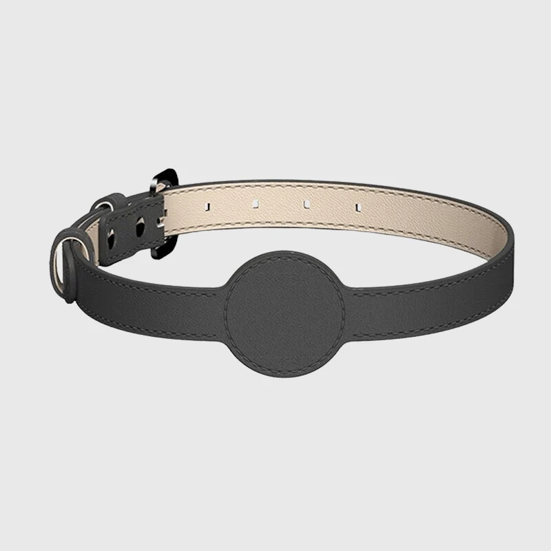 Collier Porte-Traceur GPS Nylon Chien Réglable