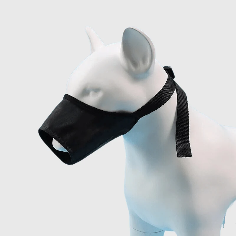 Muselière Nylon Réglable Sécurité Chien