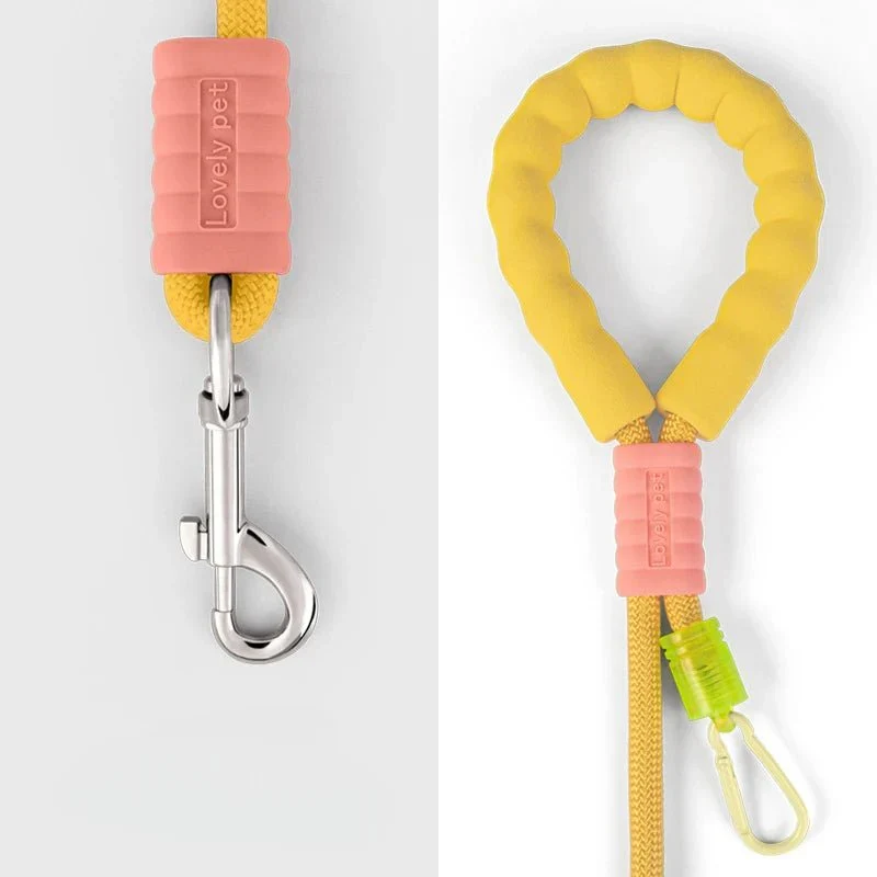 Laisse Mains Libres Ceinture Gros Chien 180cm