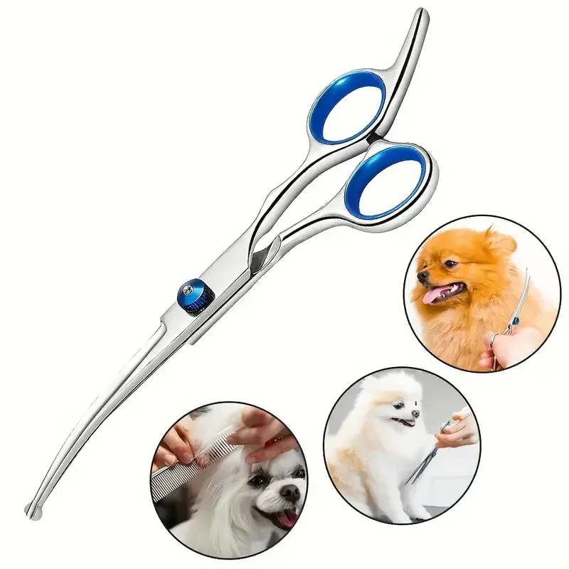 Kit Ciseaux Toilettage Professionnel Chien Inox
