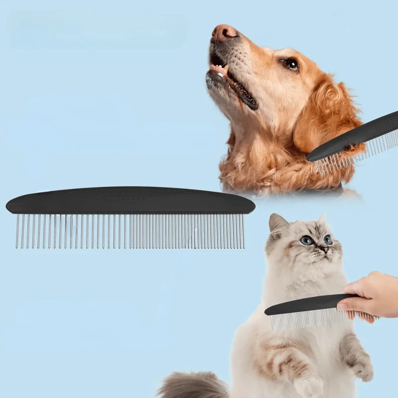 Brosse Toilettage 2-en-1 Poil Long Chien