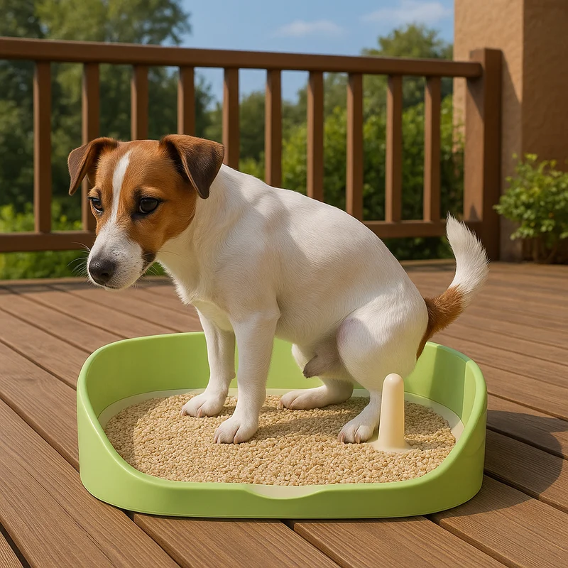 Litière Balcon Terrasse Chien Hygiénique