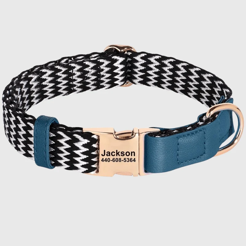 Collier Personnalisable Motif Vague Chien